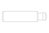 Gewindestift M8 H=35