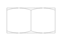 Tuerca hexagonal M8 A2 DIN934