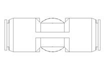 Conector em T  QST-10-K-SA