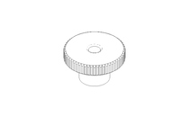 TALL KNURLED NUT NLM06110-052