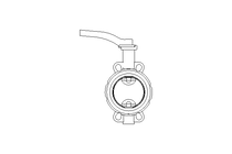 BUTTERFLY VALVE Z011-A DN125/PN16