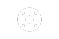 FLANGE DN40 PN40  A2  DIN EN 1092-1