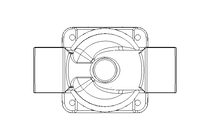 2/2-way valve elec-mag. G3/4