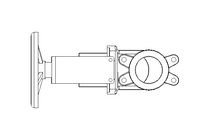 Knife gate valve