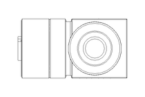 Round plug connector M12 profibus