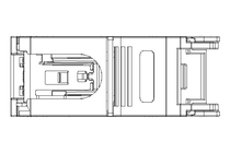 РОЗЕТКА  D45 C6/S 1xRJ45