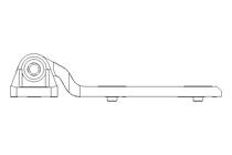 Scharnier 135x130x27,5 180 Grad