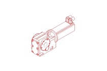 Kegelradgetriebemotor 5,3 Nm