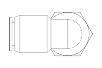 L-Steckverschraubung QSLL-G1/4-8-K-SA