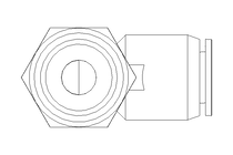 Push-in L connection QSLL-G1/4-8-K-SA