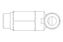 L-Steckverschraubung QSLL-G1/4-8-K-SA