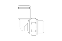 L SCREW CONNECTION QSL-F-G1/4-8-K-SA