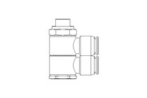 Mehrfachverteiler QSLV2-G1/4-10-K-SA