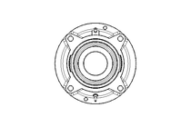 Mancal de flange 100x340x145