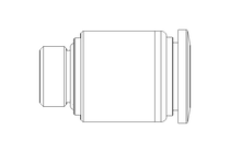 Push-in connector QS-G1/4-12-I-K-SA