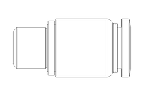 Conexao roscada QS-G1/8L-8-I-K-SA