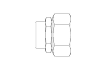 Reduzieranschluss L 35/28 St ISO8434