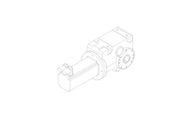 Helical-bevel gearmotor 5.30 Nm