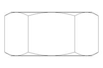 Écrou hexagonal M16 A2 DIN934