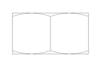 Écrou hexagonal M16 A2 DIN934