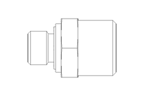 Einschraubstutzen L 10 G1/8" St ISO8434