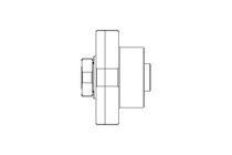 Cuscinetto flangiato FK 15/52x42