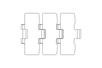 Scharnierbandkette SSC8811B-3,5IN B=88,9