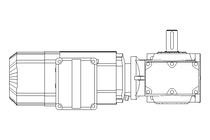 Motor engrenagem sem fim 0,75kW 20 1/min