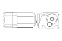 Bevel gear motor 0.55kW 50 1/min