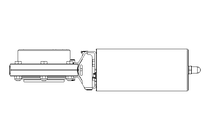 Butterfly valve B DN080 WVM NC E EX