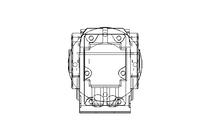 Motoredudor de dentes conicos 5,3 Nm