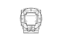 Motoredudor de dentes conicos 5,3 Nm