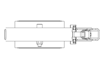 Valvola a farfalla B DN065 OVO MA H