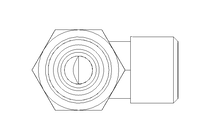 Угловое резьбовое соединение 8 M14x1,5