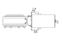 Butterfly valve BR DN150 FVF NC E