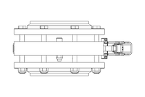 Válvula borboleta B DN100 FVF MA V