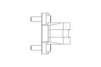 Suporte basculante SNCL-40 para cilindro