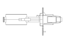 Absperrklappe DN50 mit Hebel