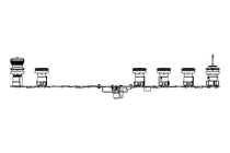 Tastenmodul Einbau 4 Tasten ASi