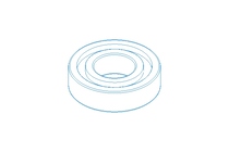 GROOVED BALL BEARING