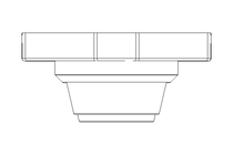 Rodamiento con brida UCFL W 40x98x43,6