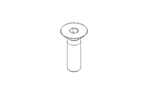 Senkschraube M10x35 A2 70 DIN7991