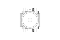 Flap valve, pn. K667D   DN 65