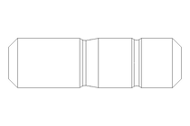 Goujon fileté M10x25 A4 DIN938