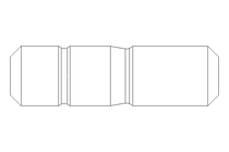 Goujon fileté M10x25 A4 DIN938