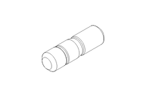 Stiftschraube M10x25 A4 DIN938