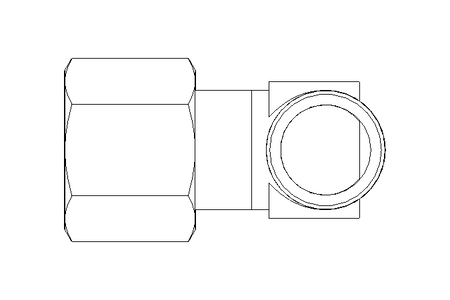 Rohrverschraubung LL 8 R1/8" St-Zn