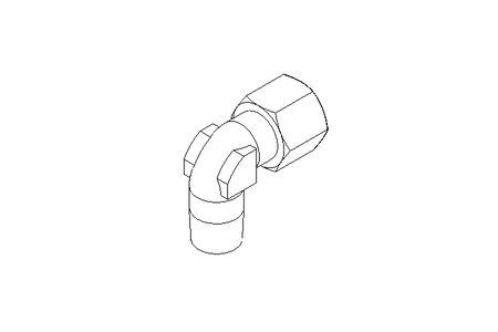 Rohrverschraubung LL 8 R1/8" St-Zn