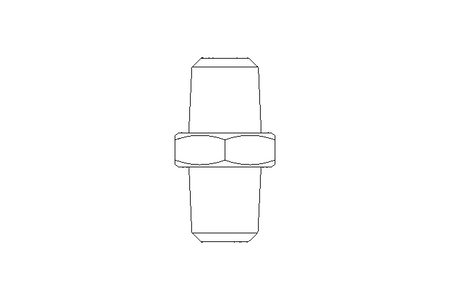 DOUBLE NIPPLE      1/4  NPT ST