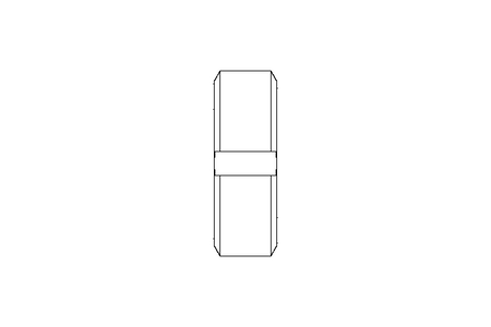 Slotted nut F DN25 1.4301 DIN11851